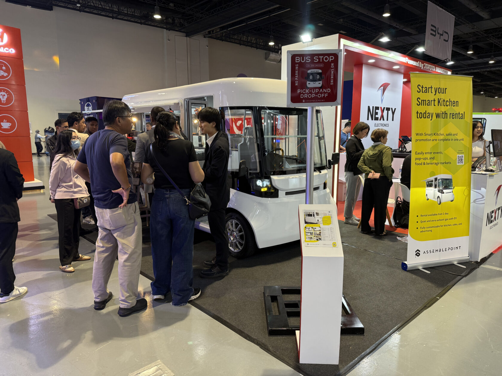 【EVAP 2025】アセンブルポイント、「スマートキッチン（EVフードトラック）」をフィリピンで初お披露目