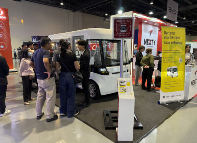 【EVAP 2025】アセンブルポイント、「スマートキッチン（EVフードトラック）」をフィリピンで初お披露目